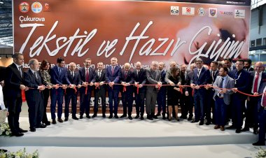 ÇUKUROVA TEKSTİL VE HAZIR GİYİM FUARI AÇILDI