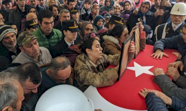 Şehit Uzman Çavuş Özen Akçam, toprağa verildi