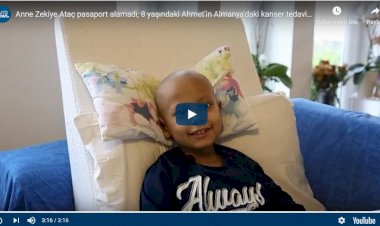 Anne Zekiye Ataç pasaport alamadı, tedavisine ara verilen kanser hastası Ahmet Türkiye'ye döndü