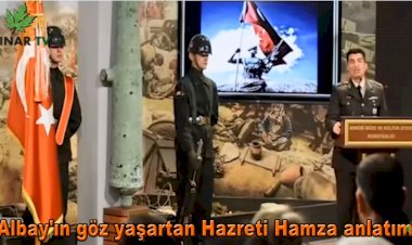 Albay'ın göz yaşartan Hz.Hamza anlatımı