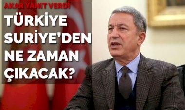 Akar'dan İdlib açıklaması: A, B, C planları hazır