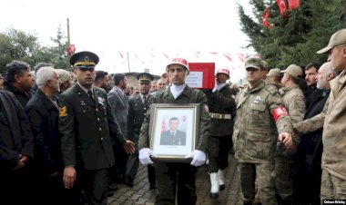 İdlib'de Hayatını Kaybeden Asker İçin Gaziantep’te Tören 
