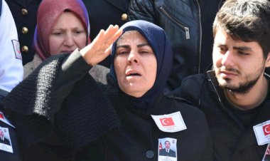 İdlib şehidi Muhammet Yılmaz, son yolculuğuna uğurlandı
