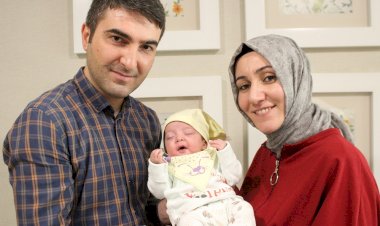 İKİ GÜNLÜK BEBEK AMELİYATLA SAĞLIĞINA KAVUŞTU