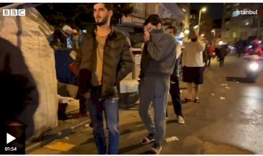 Sokağa çıkma yasağı ilan edilmesiyle fırın ve marketlerin önünde uzun kuyruklar oluştu