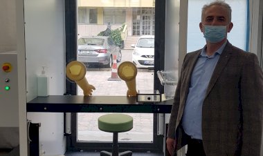 Türk bilim insanları tasarladı: COVID-19 Örnek Alma İstasyonu