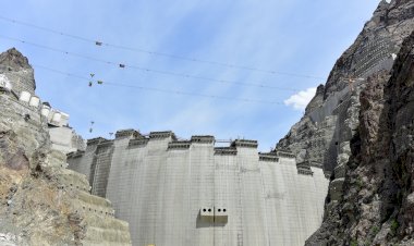 Türkiye’nin en yüksek barajı Yusufeli’de üst seviye önlemlerle çalışmalar sürüyor