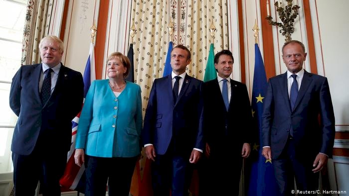 G7 liderleri zirve için Biarritz'de