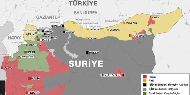 Suriye bölünmeye doğru gidiyor!