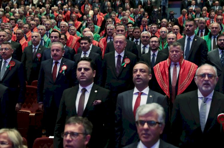 2019-2020 Adli Yıl Açılış Töreni’nde ilk konuşmayı Metin Feyzioğlu yaptı