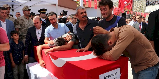 Sivil şehitler son yolculuklarına uğurlandı