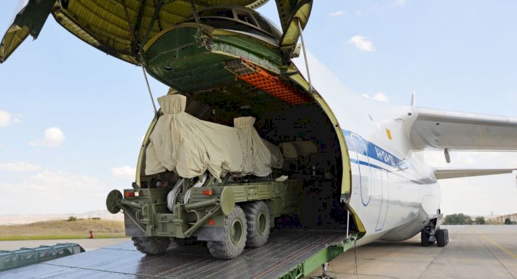 Rusya Savunma Bakanlığı, Türkiye’ye S-400 sevkiyatının görüntülerini yayınladı