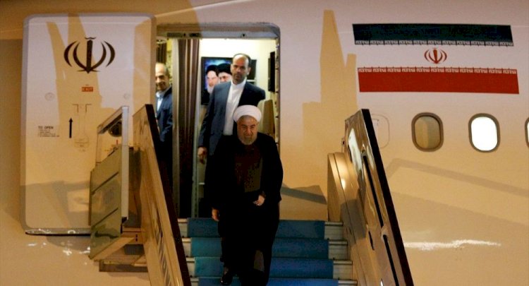 Ruhani, Türkiye-Rusya-İran üçlü zirvesi için Ankara'da