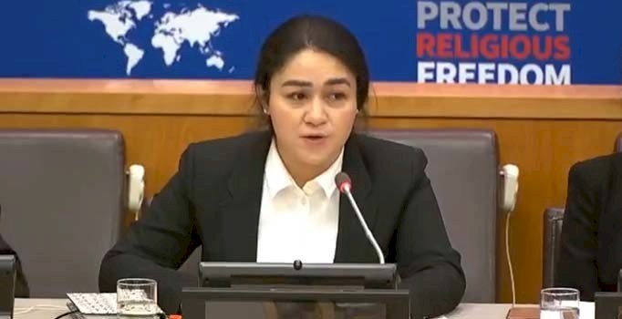 BM'de Doğu Türkistan'daki zulmü anlattı