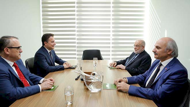 Karamollaoğlu, Ali Babacan ile görüştü