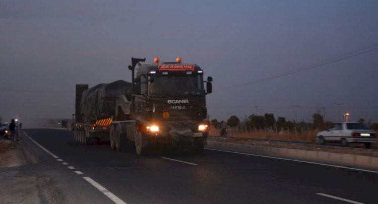 Akçakale Tel Abyad sınırına tank ve obüsler gönderildi
