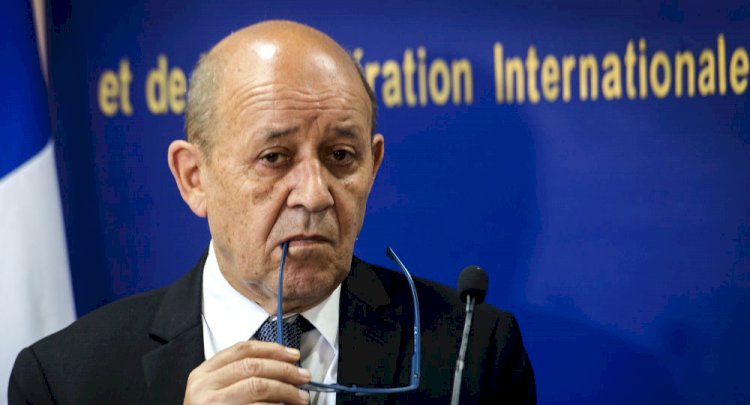 Fransa Dışişleri Bakanı Drian, Türkiye maçını izlemekten vazgeçti