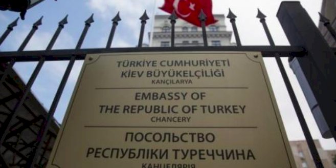 Kiev Büyükelçiliği önünde protesto hazırlığı