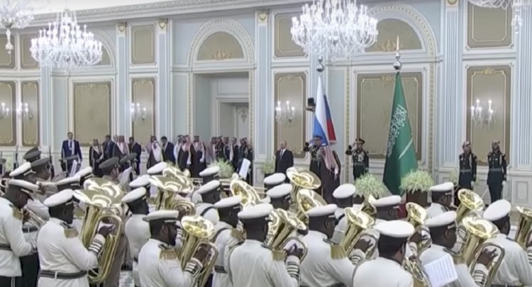 Suudi bandosundan Rusya milli marşı 'remiksi'