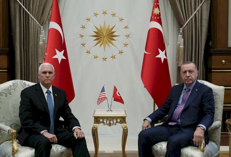 Erdoğan – Mike Pence görüşmesi 1 saat 40 dakika sürdü