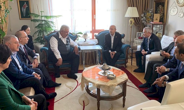 Kılıçdaroğlu’ndan Yalçın’a taziye ziyareti