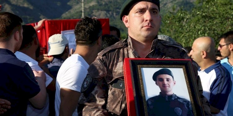 Şehit Said Uslu, dedesinin yaptırdığı caminin bahçesine defnedildi