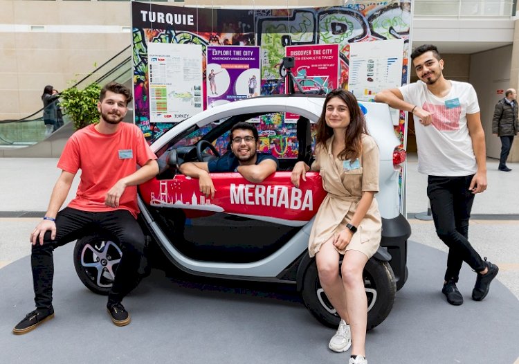 Paris’te düzenlenen Twizy Contest finalinden ödülle döndü