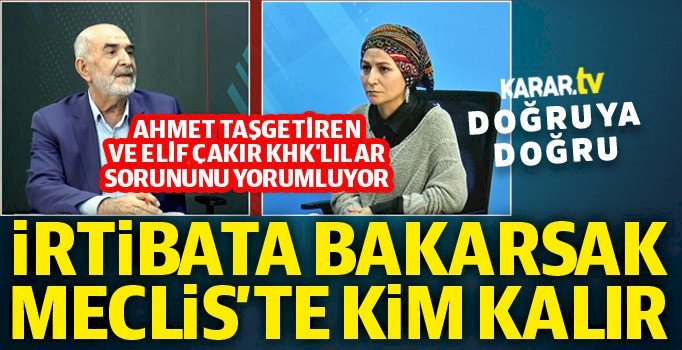 'İrtibat ve iltisak'a bakılsa Meclis'te kimse kalmaz