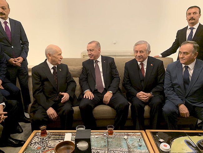 Erdoğan ve Bahçeli'den sürpriz görüşme