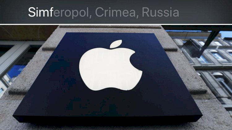 Apple Kırım'ı Rusya topraklarına kattı, Ukrayna tepki gösterdi
