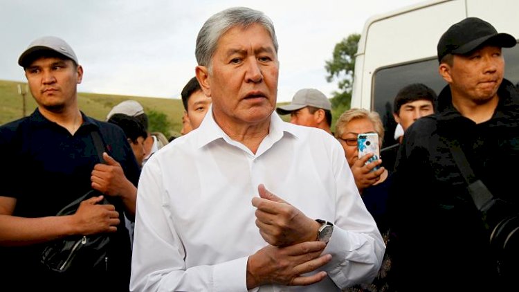 Eski Kırgızistan Cumhurbaşkanı Atambayev 'suçlu serbest bırakma' iddiasıyla hakim karşısına çıktı