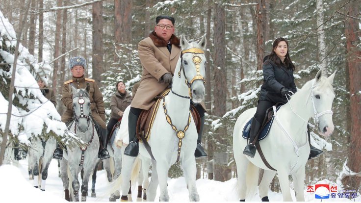 Kim'den ABD'ye beyaz atlı mesaj