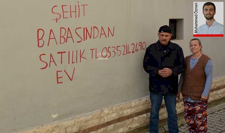 Şehit babasından satılık ev