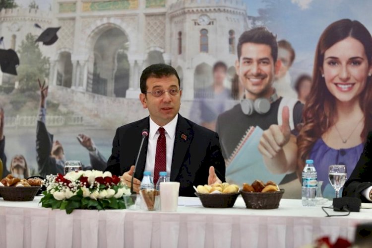 İBB Başkanı Ekrem İmamoğlu  55 üniversitenin rektörleriyle buluştu.