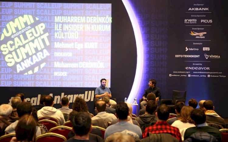 Girişim dünyasının liderleri ScaleUp Summit Ankara’da buluştu