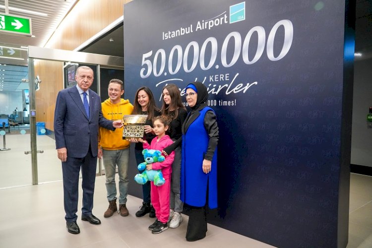 İstanbul Havalimanı, 50 Milyon Yolcuya Ulaştı