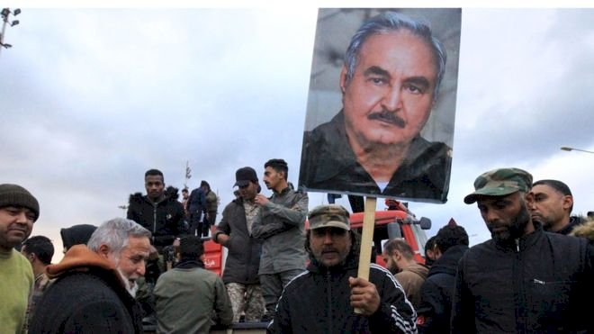 Libya'da General Hafter Türkiye'ye karşı "cihat" ve silahlanma çağrısı yaptı