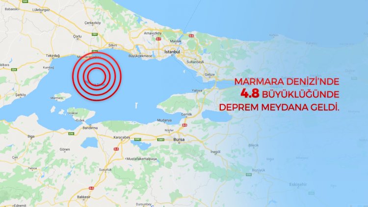 İstanbul'da korkutan deprem
