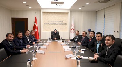 15 Temmuz gazileri Bakanlıkta