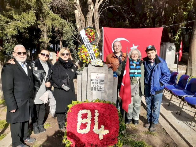 Şehit Mustafa Selçuk Yörükoğu memleketi İzmir'de anıldı