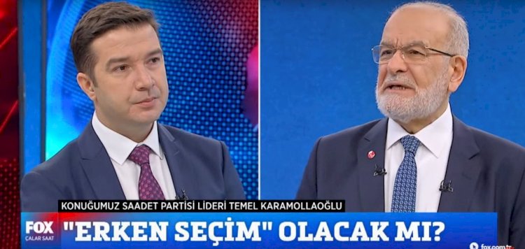 Karamollaoğlu, "Erken seçim Haziran sonunda olacak"