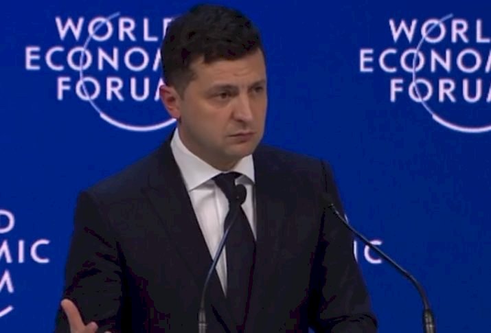 Ukrayna Cumhurbaşkanı Volodımır Zelenskiy, Davos Zirvesi’nde