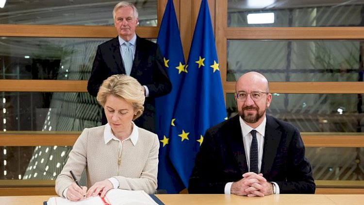 Avrupa Komisyonu ile AB Konseyi Brexit anlaşmasını imzaladı