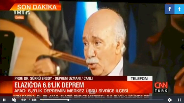 Elazığ depremini uzmanlar böyle yorumladı..