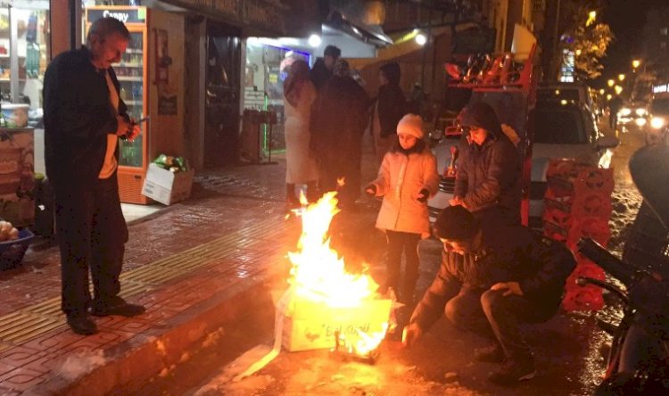 Deprem bölgesi için don riskine karşı uyarı