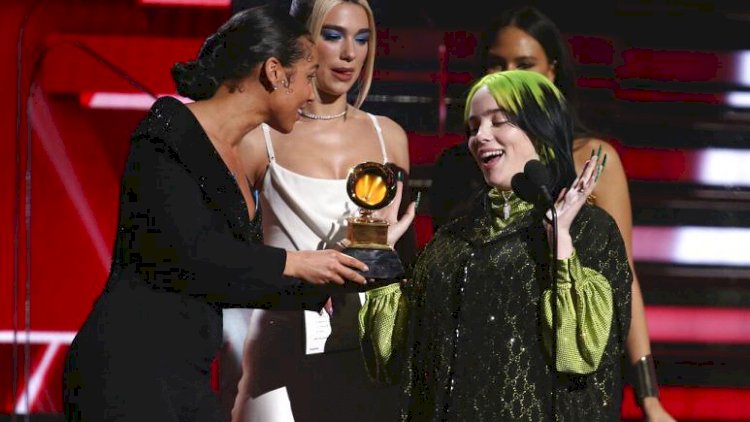 Grammy Ödülleri'nde Billie Eilish damgası