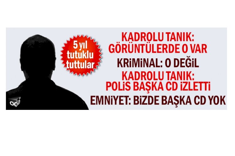 Kadrolu tanık: Görüntülerde o var Kriminal: O değil