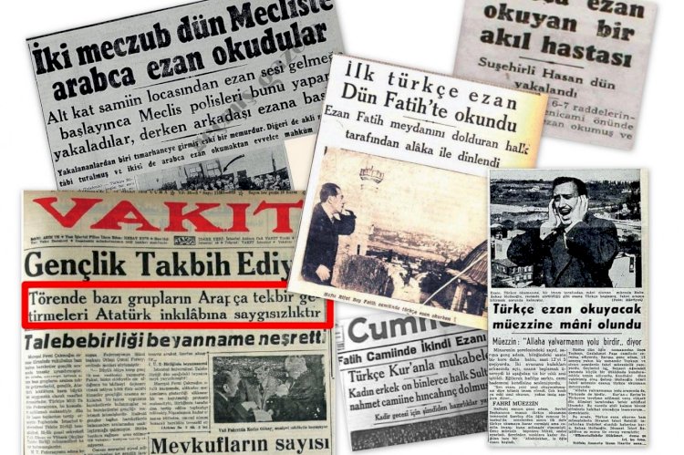Fatih Camisi’nde Türkçe ezan okundu ezan, Türkçe okutuldu