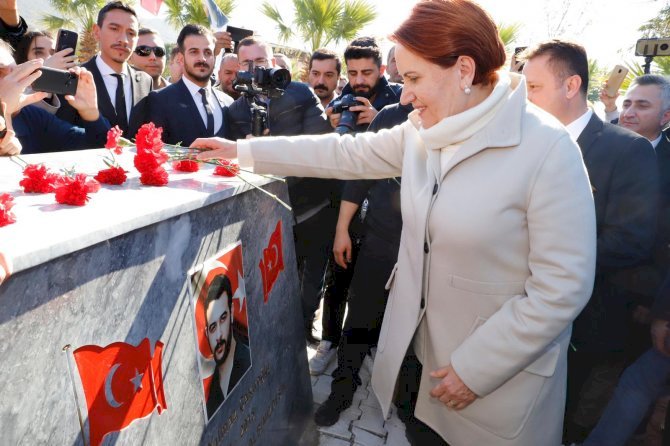 Meral Akşener, Fırat Çakıroğlu Parkı'nın açılışını yaptı
