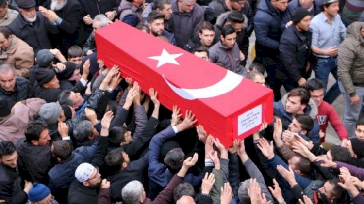 Şehit Uzman Onbaşı Gökhan Orhan gözyaşları ile toprağa verildi
